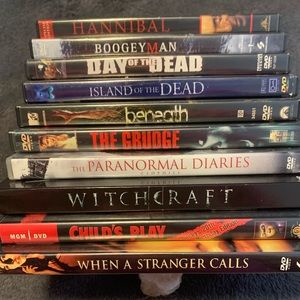 Bundle of 10 Scary Horror Movies Perfect for Halloween!
